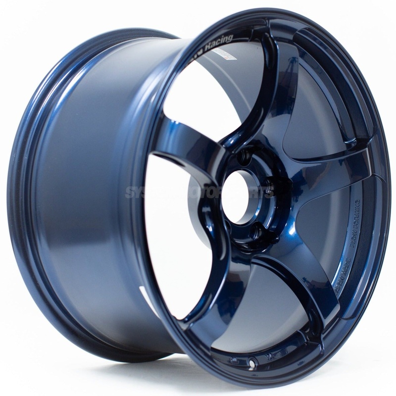 Advan TC-4 – 18×9.5 / +38 / 5×114.3 –  Racing Indigo Blue *Set of 4*