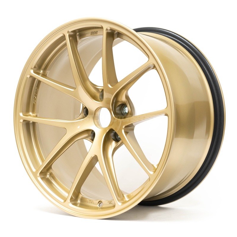 BBS RI-A – 18×10 +25 / 18×10.5 +22 / 5×120 – Gold (E9x M3 Fitment) *Set of 4*