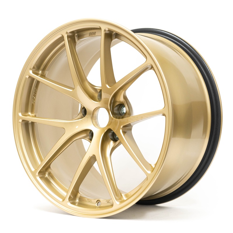 BBS RI-A – 18×10.5 / +22 / 5×120 – Gold (Aggressive E9x M3 Fitment) *Set of 4*