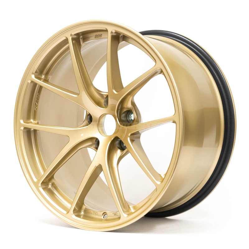 BBS RI-A – 18×10.5 / +25 / 5×120 – Gold (Aggressive E9x M3 Fitment) *Set of 4*