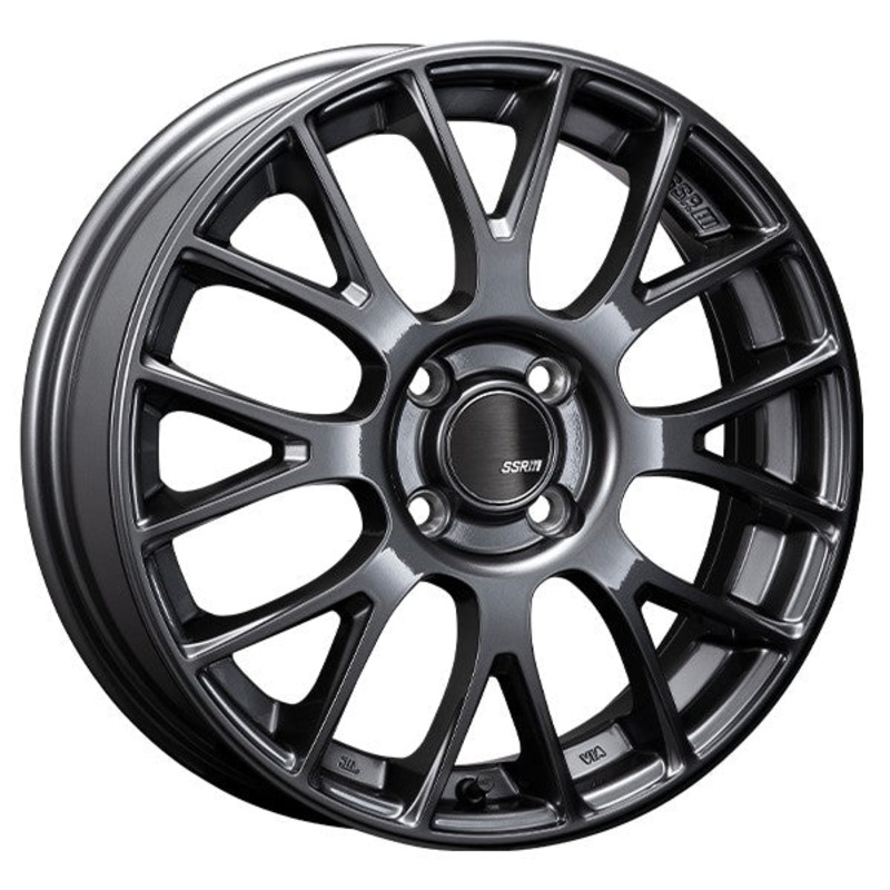SSR GTV04 – 15″ 15×5 +45 4×100 Metallic Gray