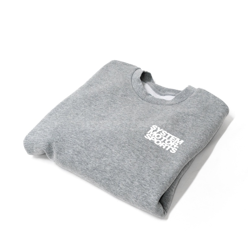 System Motorsports Heavyweight Team Pullover Sweater Small Grey
