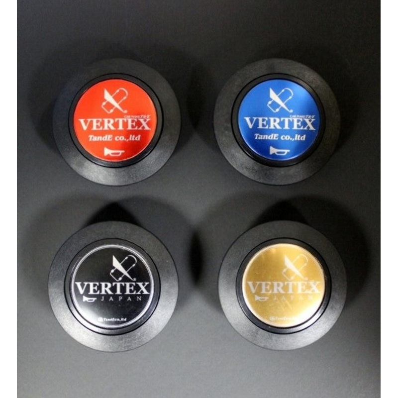 Vertex Horn Button Red