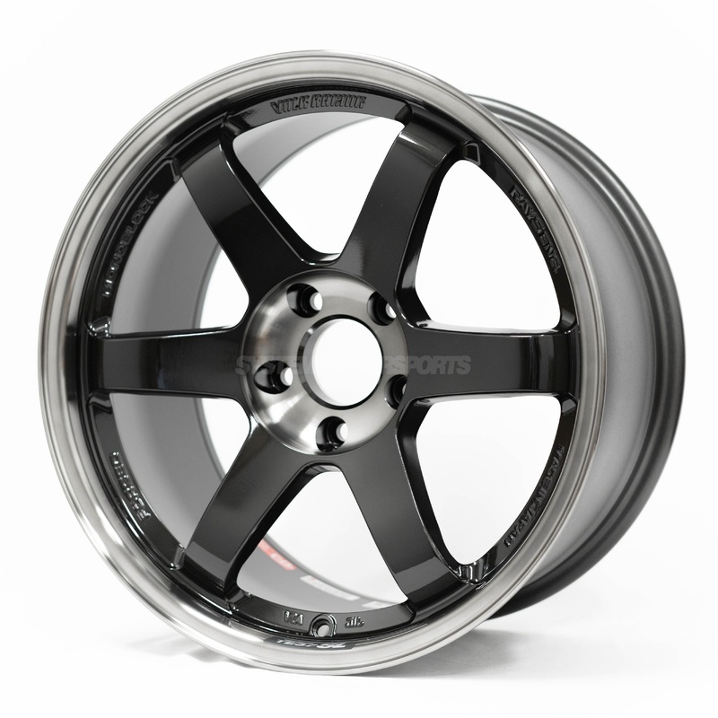 Volk Racing TE37SL – 17×8.5 / +15 / 5×120 – (E30 M3 / E36 M3 Fitment) *Set of 4* Pressed Double Black (In Stock)