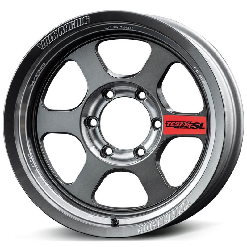 Volk Racing TE37XT SL M-Spec – 16″ Pressed Graphite 16×8 -20 6×139.7 (L Rim)