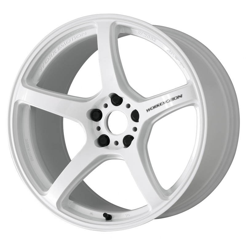 Work Emotion T5R – 17″ 17×7 +53 5×114.3 White (ICW)