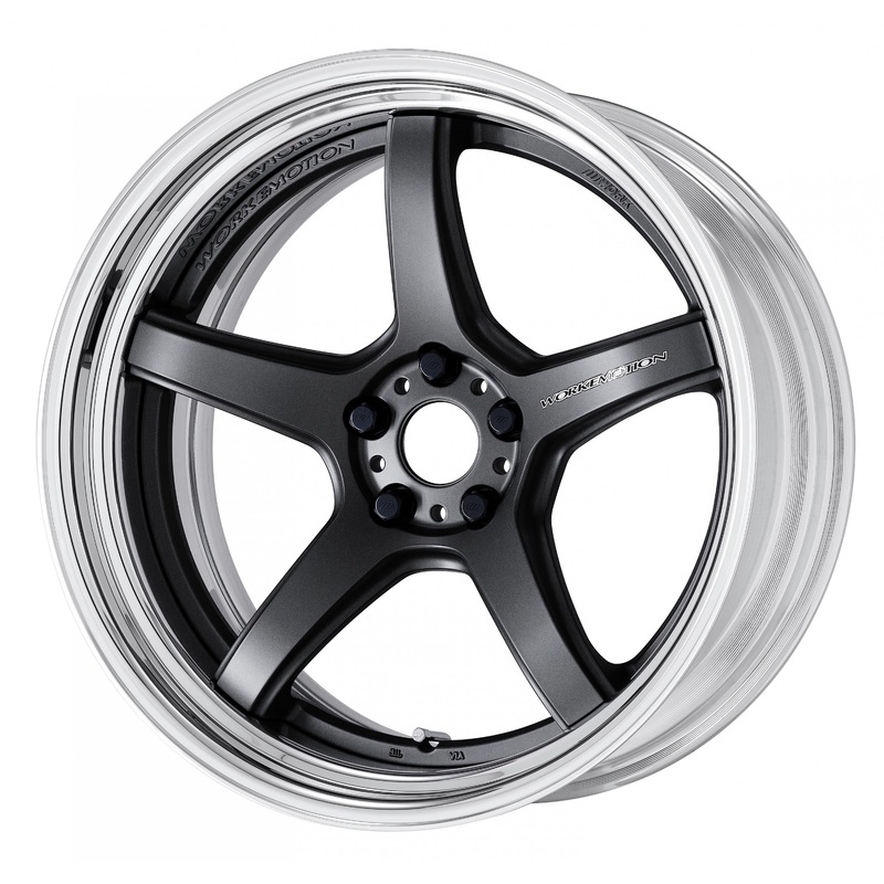 Work Emotion T5R 2P – 18″ 18×7 Matte Bronze / Matte Gunmetal / White (Please Specify Under Special Instructions At Cart) Anodized Polished