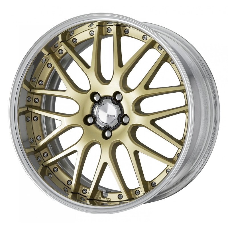 Work Lanvec LM1 – 19″ 19×7.5 Light Metallic Gold Anodized Polished