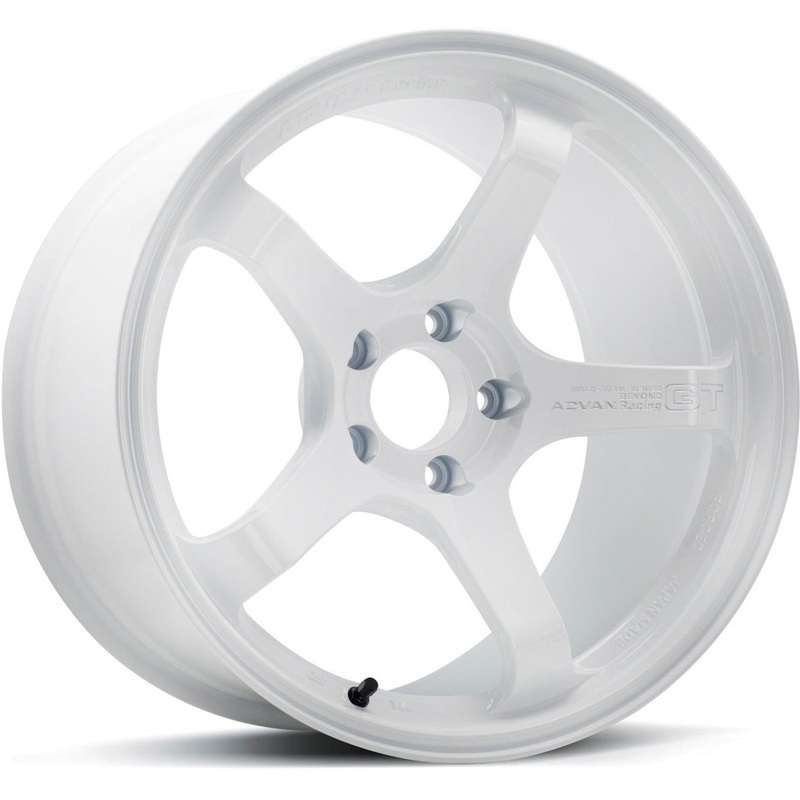 Advan Racing GT Beyond – 18×9.5 / +45 / 5×100 – Racing White *Set of 4*
