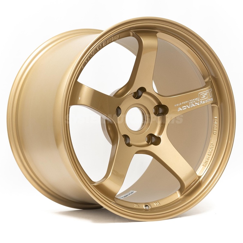 Advan Racing GT for Porsche – 19×9 / 19×12 / Centerlock – Racing Gold Metallic *Set of 4*