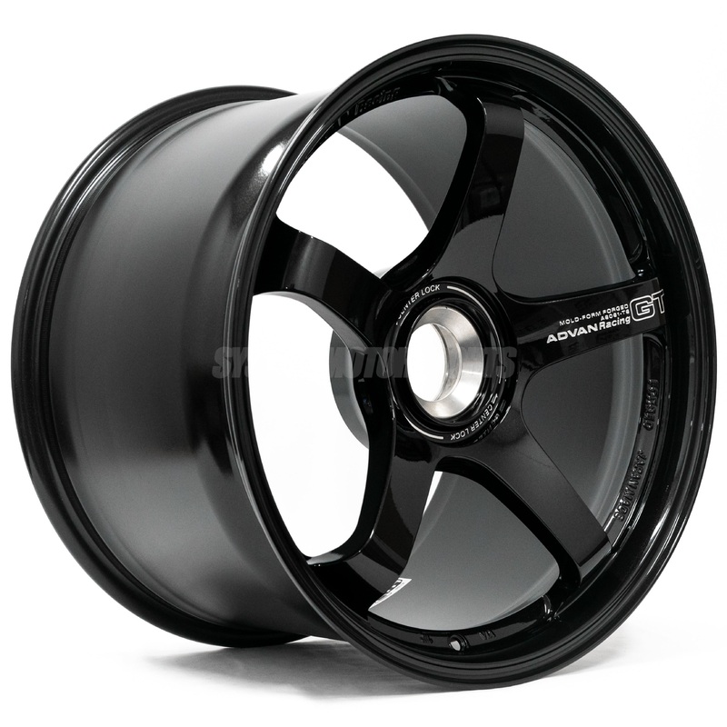 Advan Racing GT for Porsche – 20×9 / 20×12 / Centerlock – Racing Titanium Black (991 GT3 Fitment) *Set of 4*