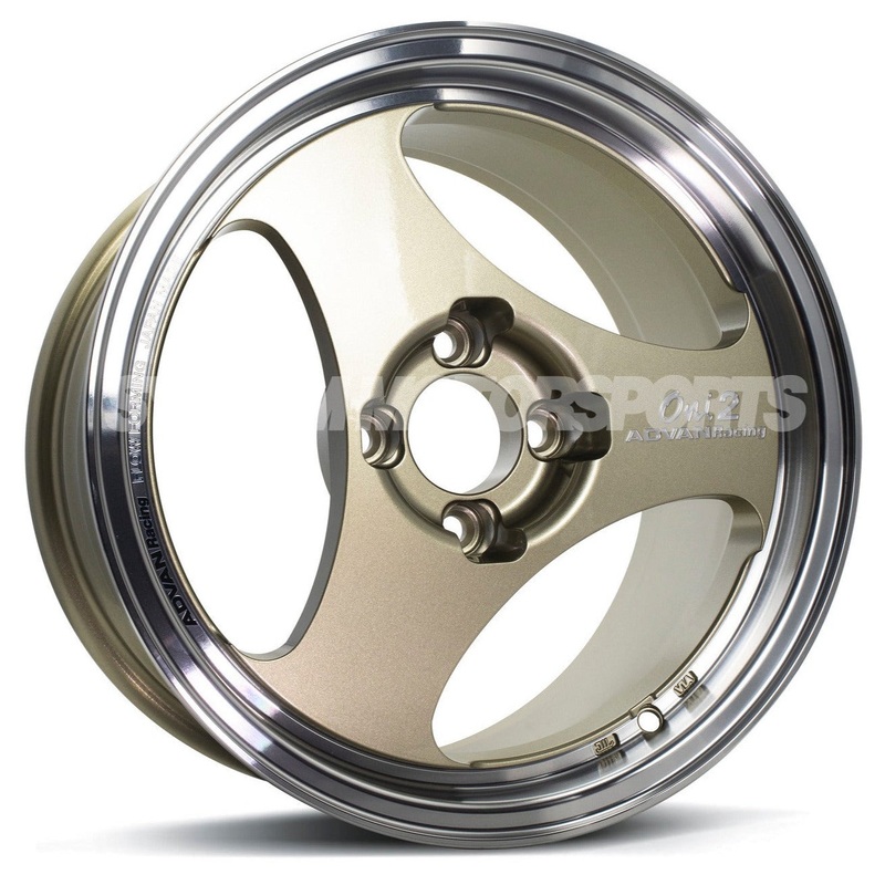 Advan Racing Oni2 – 14″ Machining & Black Gun Metallic 14×5 +44 4×100 (STD Face)