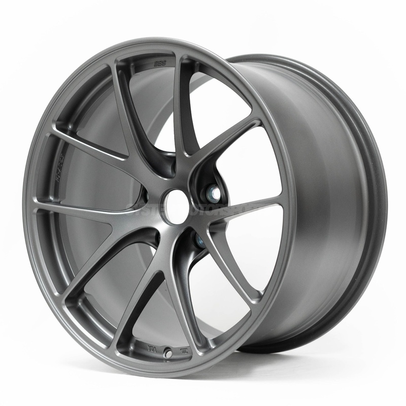 BBS RI-A – 18×10 +25 / 18×10.5 +22 / 5×120 – Matte Graphite (E9x M3 Fitment) *Set of 4*