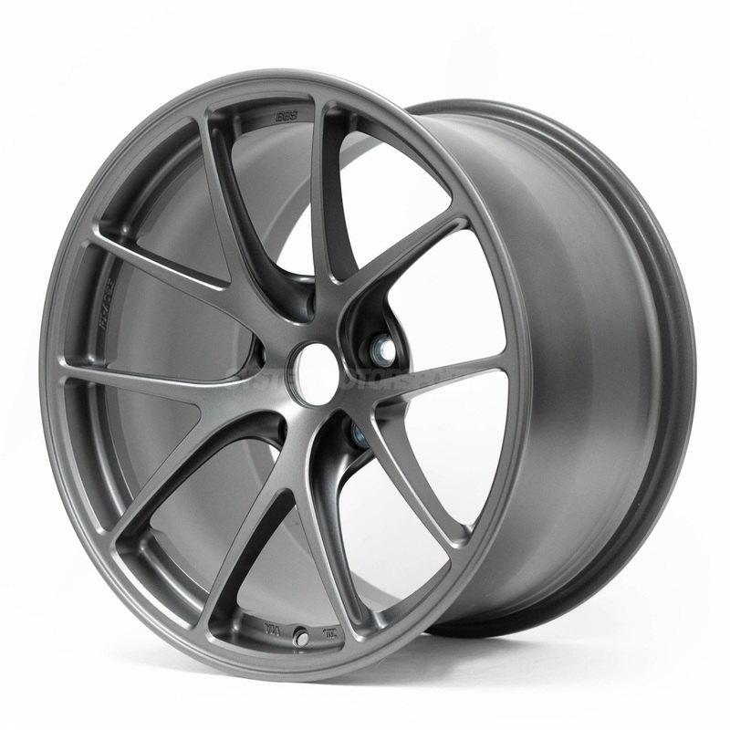 BBS RI-A – 18×9.5 +23 / 18×10.5 +25 / 5×120 – Matte Graphite (E46 M3 / E9x M3 Fitment) *Set of 4*
