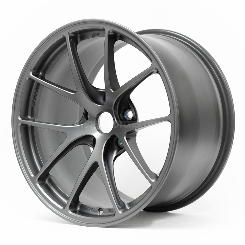 BBS RI-A – 18×9.5 / +23 / 5×120 – Matte Graphite (E46 M3 Fitment) *Set of 4*
