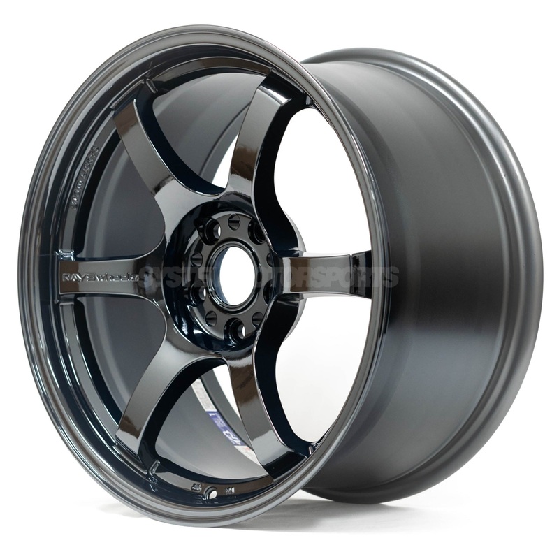 Gram Lights 57DR – 18×9.5 / +38 / 5×120 – Dark Blue Chrome *Set of 4*