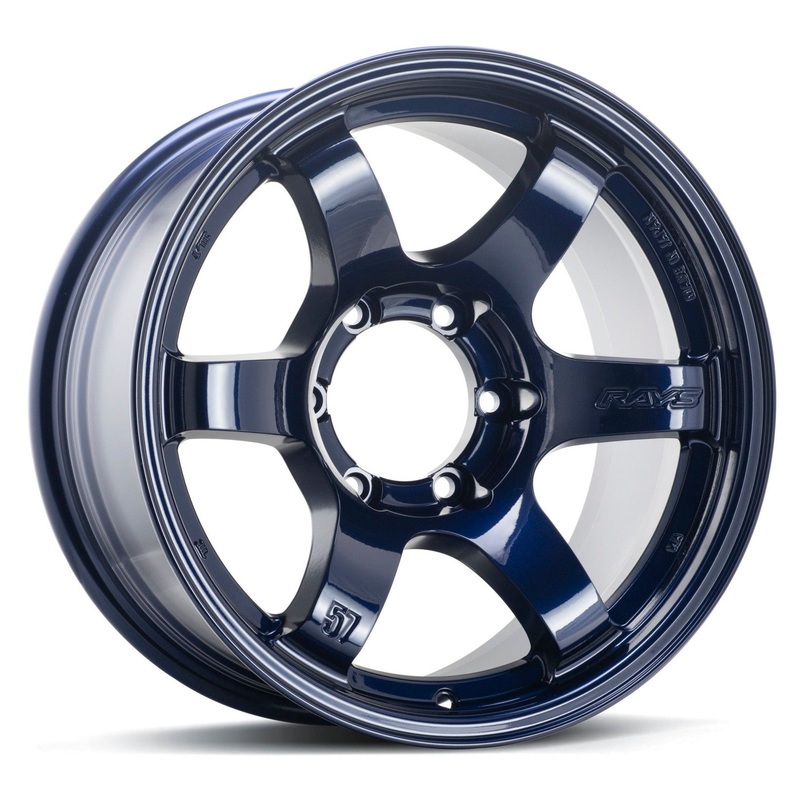 Gram Lights 57DR-X – 17×8.5 / -10 / 6×139.7 – Eternal Blue Pearl (Tacoma/4Runner Fitment) *Set of 4*