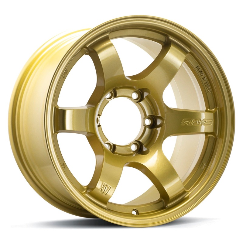 Gram Lights 57DR-X – 17×8.5 / -10 / 6×139.7 – Gold (Tacoma/4Runner Fitment) *Set of 4*