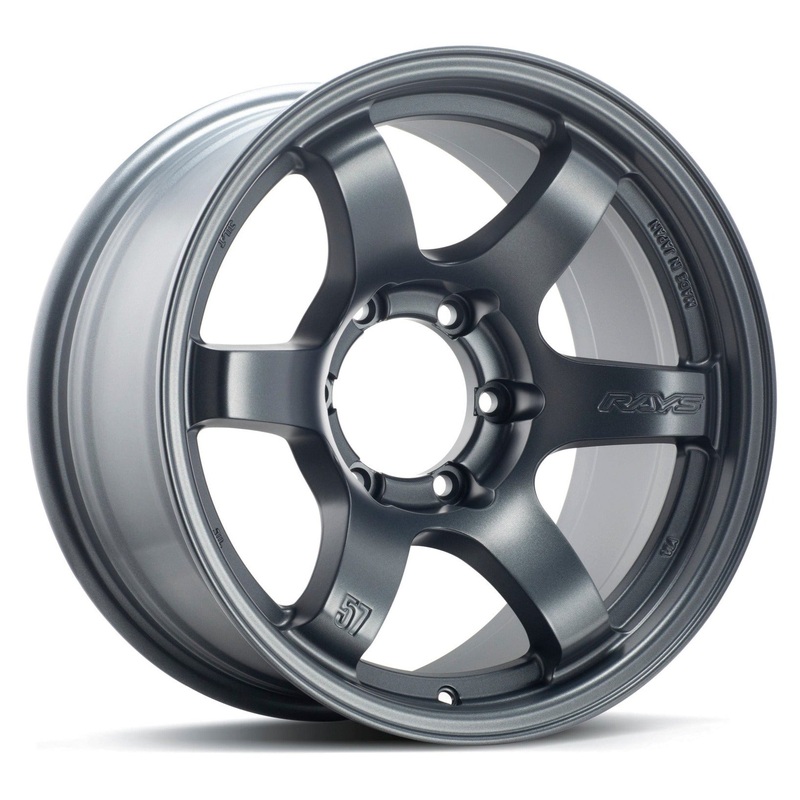 Gram Lights 57DR-X – 17×8.5 / -10 / 6×139.7 – Gun Blue II (Tacoma/4Runner Fitment) *Set of 4*