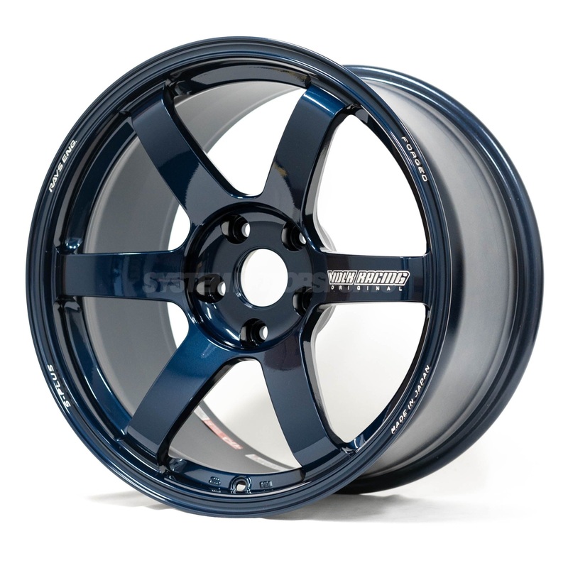 Volk Racing TE37 Saga S-Plus – 17×9.5 / +46 / 5×100 – Magnesium Blue *Set of 4*