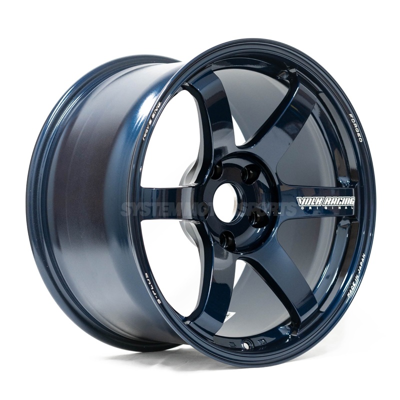 Volk Racing TE37 Saga S-Plus – 18×10 +25 / 18×11 +34 5×112 – Mag Blue *Set of 4*