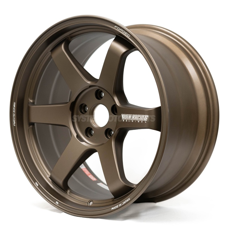 Volk Racing TE37 Ultra M-Spec – 20×9.5 +22 / 20×10.5 +30 / 5×114.3 – Bronze Almite (Tesla Model 3/Y Fitment) *SET OF 4*