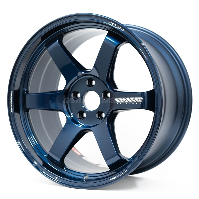 Volk Racing TE37 Ultra M-Spec – 20×9.5 +22 / 20×10.5 +30 / 5×114.3 – Mag Blue (Tesla Model 3/Y Fitment) *SET OF 4*