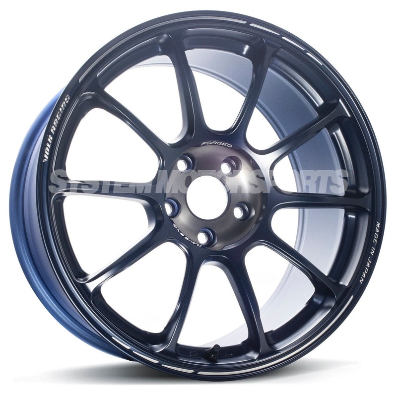 Volk Racing ZE40 Time Attack III – 18″ Metallic Blue / Matte Dark Clear 18×10.5 +14 5×114.3