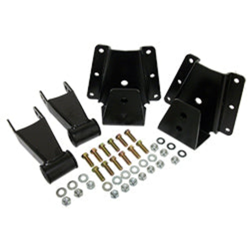 1973-91 Chevy, GMC C30 Rear Shackle and Hanger Kit – 3″-4″ Drop