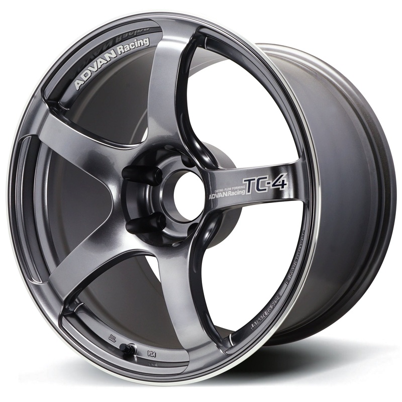 Advan TC-4 – 16×8 / +38 / 4×100 *Set of 4* Racing White Metallic & Ring (In Stock)