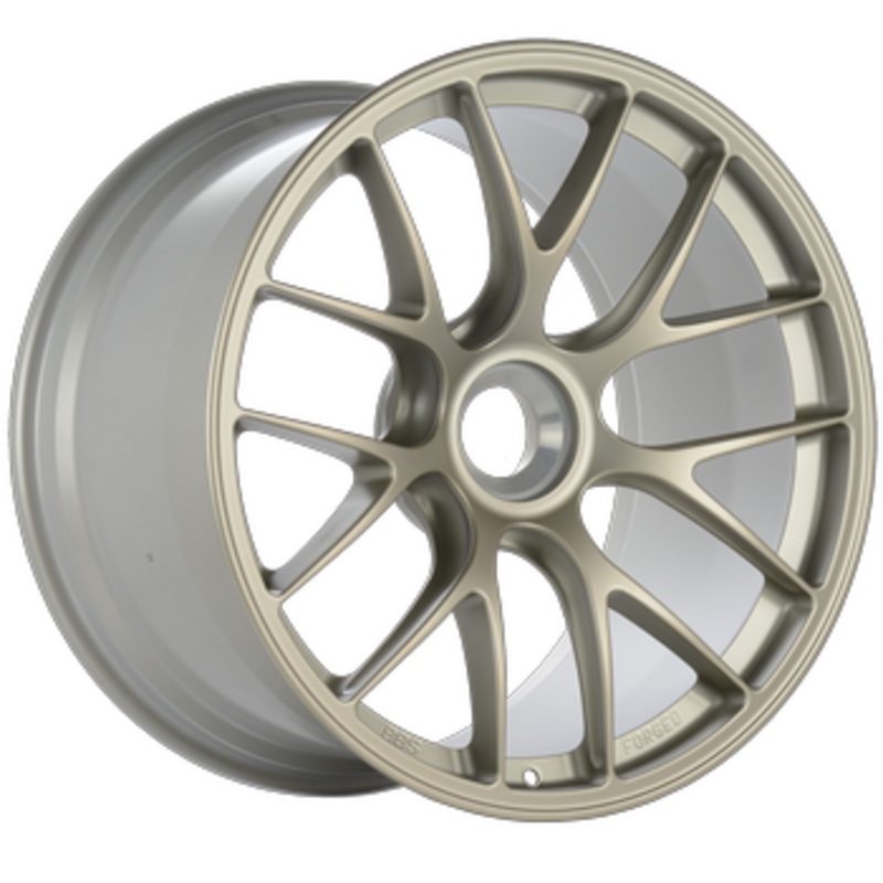 BBS RE MTSP Monoblock for Porsche *Set of 4* – 19″ + 20″ Satin White Gold 19×9 +50 / 19×10.5 +43.5 / 5×130