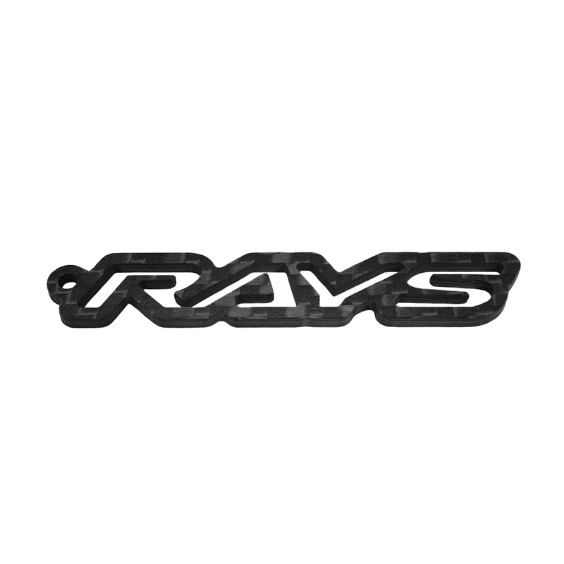 Rays Official – Carbon Key Chain