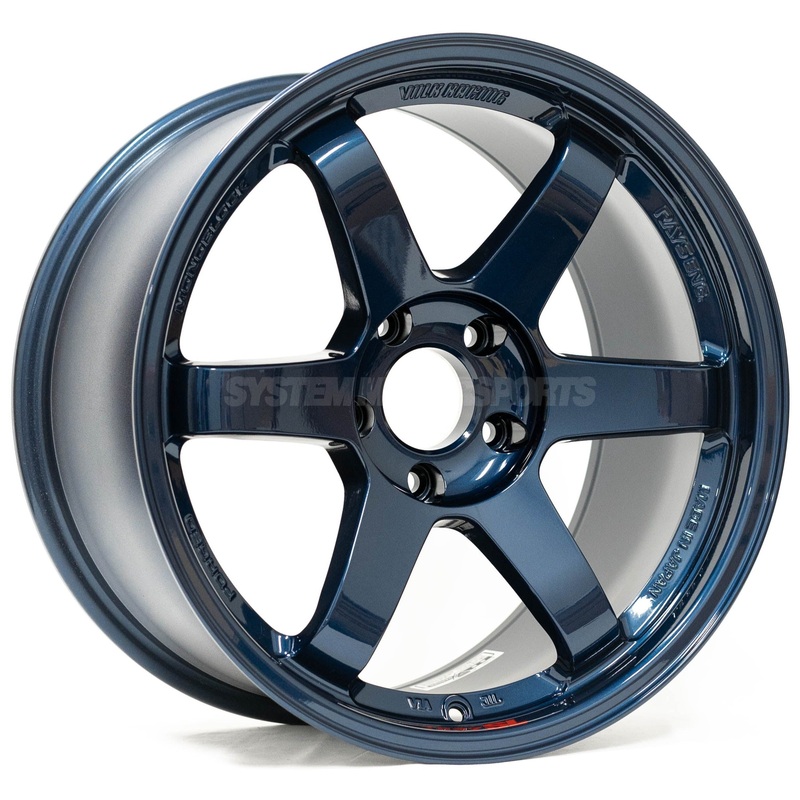 Volk Racing TE37SL – 18×9.5 / +22 / 5×120 – Mag Blue *Set of 4*