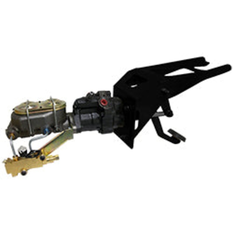 Hydropower Hydraulic Brake Assist System, 1947-53 Chevy, GMC Truck, Firewall Mount 2 wheel disc
