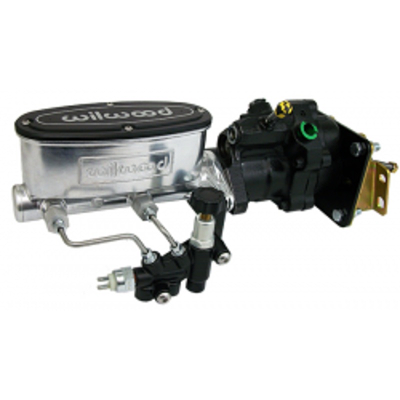 1958-65 Chevy Impala Hydropower Power Brake Booster, Bright Wilwood Master Cylinder