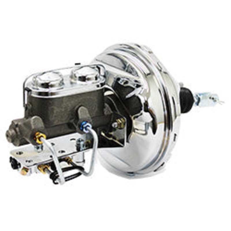 1962-67 Chevy Nova Power Brake Booster Kit, Chrome Please Specify