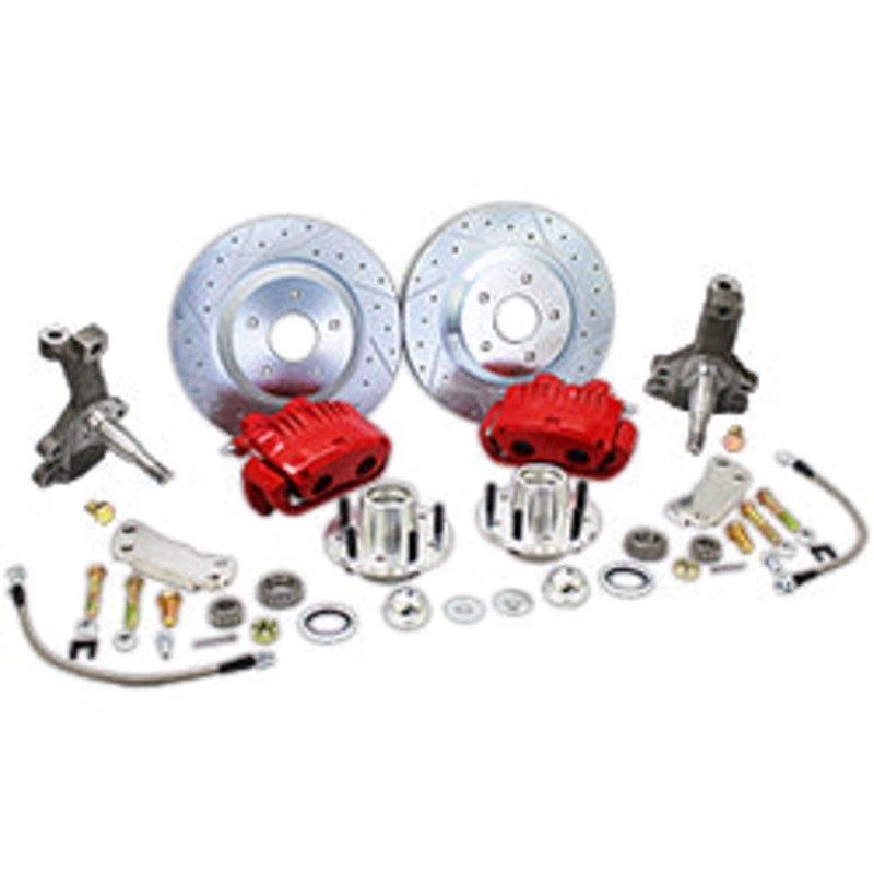 1968-74 GM A F X Body Disc Brake Conversion, 13″ Rotors, 2″ Drop Spindles Please Specify