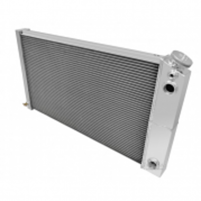 1968-79 Chevy Nova Aluminum Radiator for LS Engine Conversion 1.75″ 1.75″