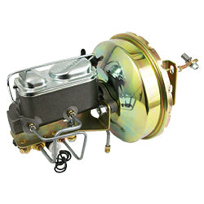1971-73 Ford Mustang Power Brake Booster Kit 4 Wheel Disc