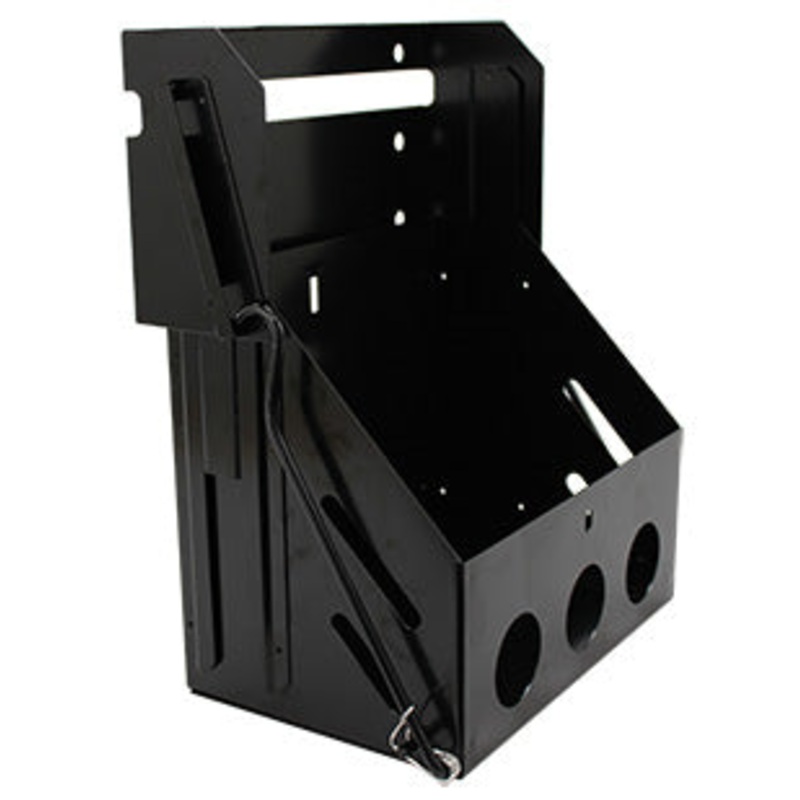 Drop Down Battery Box, Black, Group 24 Batteries