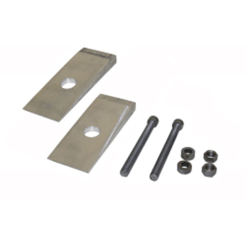 Ford and Chevy Car and Truck, Front and Rear Axle Shims, 1.75″ Wide 6 degrees