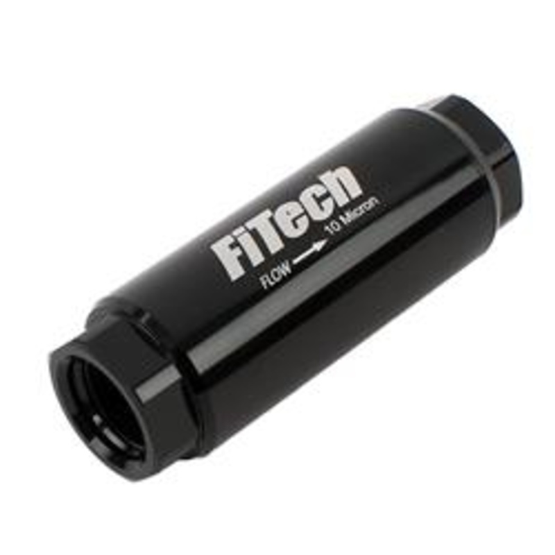 Fuel Systems Inline Fuel Filter w/ Washable Element 100-Micron