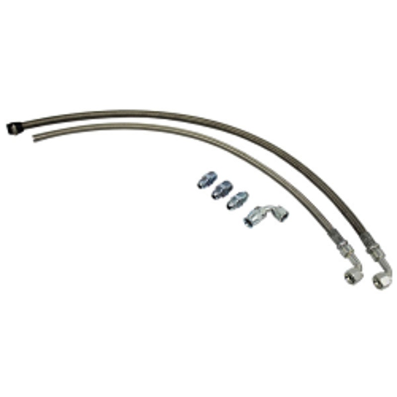 Power Steering Hose kit For LS Power Steering Pumps, Stainless Steel
