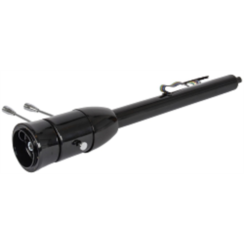 Tilt Steering Column, Black Powder Coated, Floor Shift Please Specify