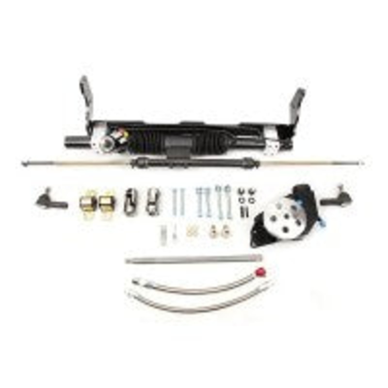 1958-64 Chevy Impala Power Steering Rack and Pinion Conversion Kit, Big Block Please Specify Please Specify
