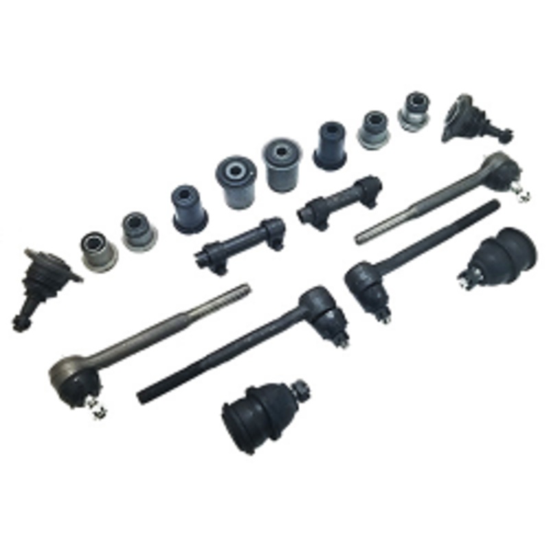 1971-72 Chevy Chevelle Front Suspension Rebuild Kit, Rubber Bushings Round