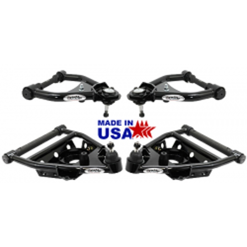 1973-87 Chevy C10, GMC C15 Truck Tubular Upper and Lower Control Arm Set