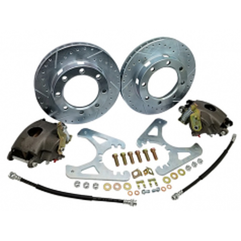 POL 1963-87 Chevy C20 Disc Brake Conversion Kit, Rear 8-lug Yes (SBH10) ($49.00) Black  (PC-BR) ($87.76) Yes    (XDGS) ($84.65)