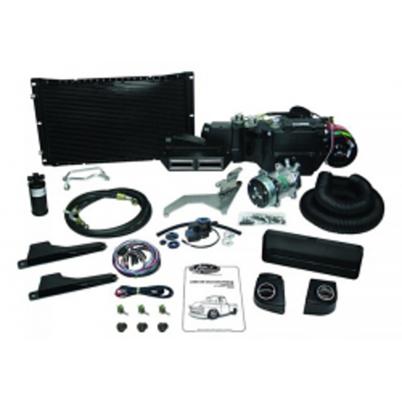 1955-57 Chevy Truck SureFit Complete A/C and Heat Kit for Standard Controls