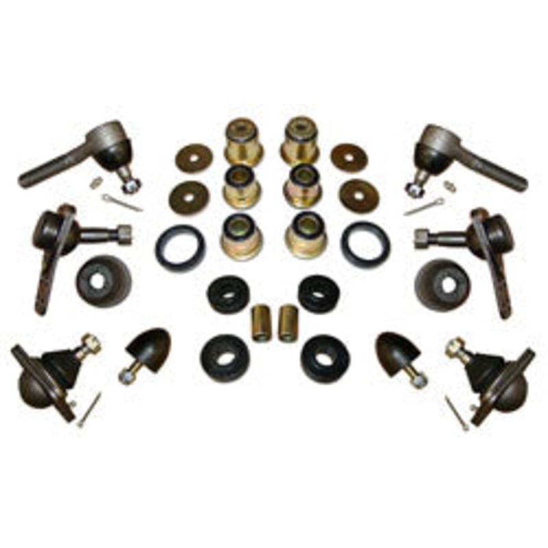 1962-67 Chevy Nova Front Suspension Rebuild Kit, Poly Urethane Bushings